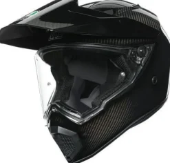 AGV AX9 Mono Glossy Carbon 001> Adventure Helmen|Integraalhelmen