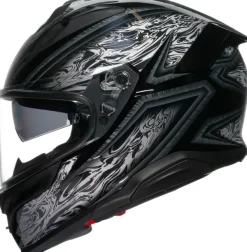 AGV K7 Damascus Black/Silver><noscript><img width=