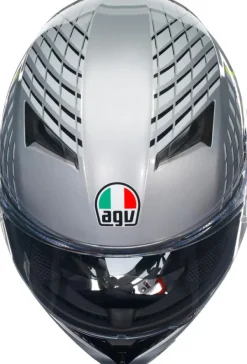 AGV K3 2023 Fortify Grey/Black/Yellow Fluo><noscript><img width=
