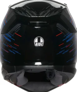 AGV K7 Genisys Matt Black/Blue/Grey> Integraalhelmen|Helmen Met Zonnevizier