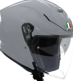 AGV K5 Jet Evo Mono Nardo Grey 001> Jethelmen|Helmen Met Zonnevizier