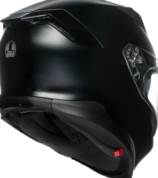 AGV K7 Mono Matt Black> Integraalhelmen|Helmen Met Zonnevizier