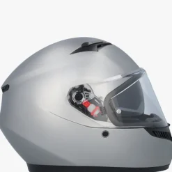 AGV K3 2023 Rodio Grey Matt> Integraalhelmen|Helmen Met Zonnevizier