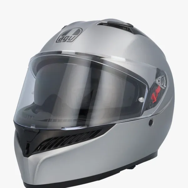 AGV K3 2023 Rodio Grey Matt> Integraalhelmen|Helmen Met Zonnevizier