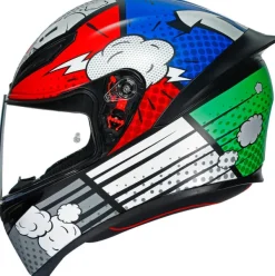 AGV K1 S Bang Matt Italy/Blue> Integraalhelmen|Race Helmen