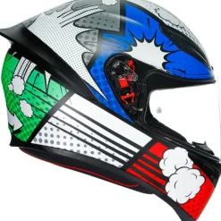 AGV K1 S Bang Matt Italy/Blue> Integraalhelmen|Race Helmen
