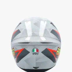 AGV K1 S Blipper Grey/Red> Integraalhelmen|Race Helmen