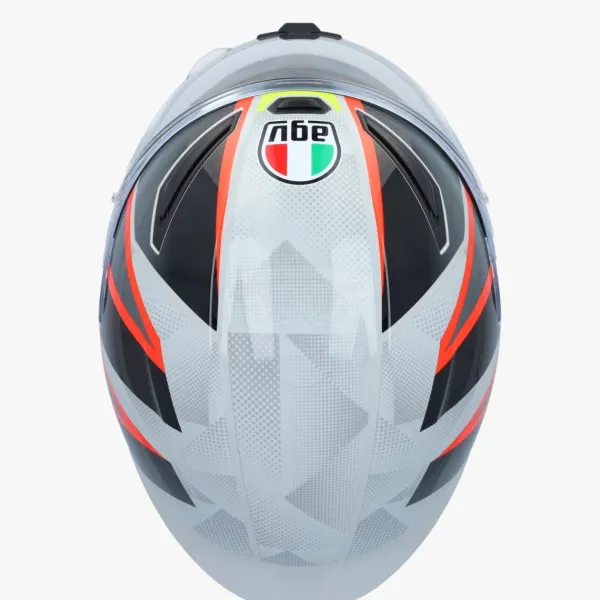 AGV K1 S Blipper Grey/Red> Integraalhelmen|Race Helmen