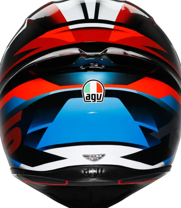 AGV K1 S Fastlap Black/Red/Blue> Integraalhelmen|Race Helmen