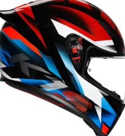 AGV K1 S Fastlap Black/Red/Blue><noscript><img width=