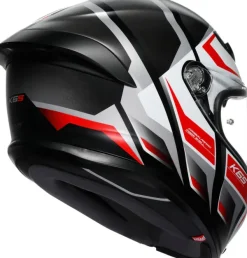 AGV K6 S Karve Matt Black/White/Red><noscript><img width=