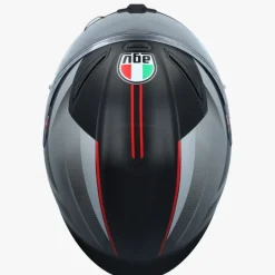 AGV K1 S Lap Matt Black/Grey/Red 034><noscript><img width=