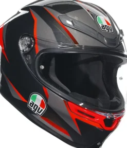 AGV K6 S Slashcut Black/Grey/Red><noscript><img width=