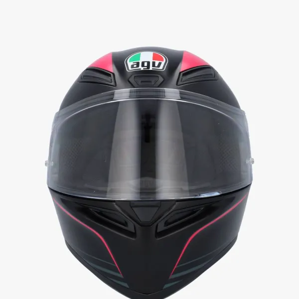 AGV K1 S Warmup Black/Pink> Integraalhelmen|Race Helmen