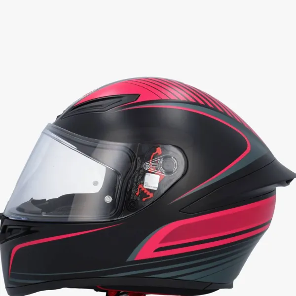 AGV K1 S Warmup Black/Pink> Integraalhelmen|Race Helmen