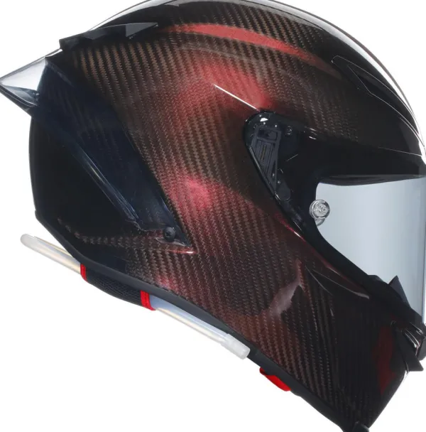 AGV PISTA GP RR Mono Red Carbon> Integraalhelmen|Carbon Helmen