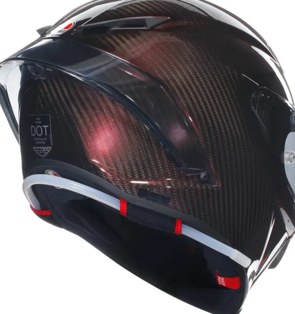 AGV PISTA GP RR Mono Red Carbon> Integraalhelmen|Carbon Helmen