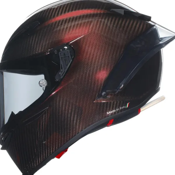 AGV PISTA GP RR Mono Red Carbon> Integraalhelmen|Carbon Helmen