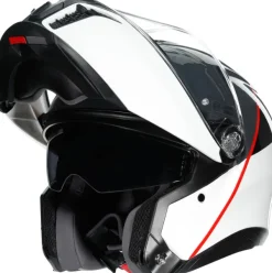 AGV Tourmodular Balance White/Grey/Red 002> Systeemhelmen