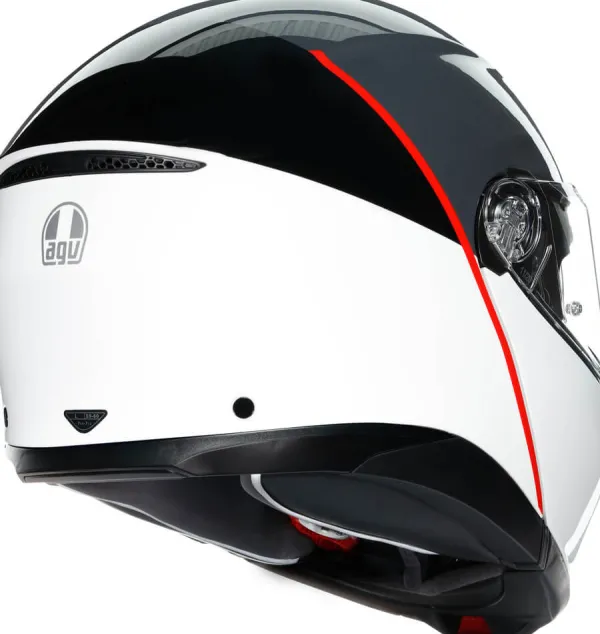 AGV Tourmodular Balance White/Grey/Red 002> Systeemhelmen