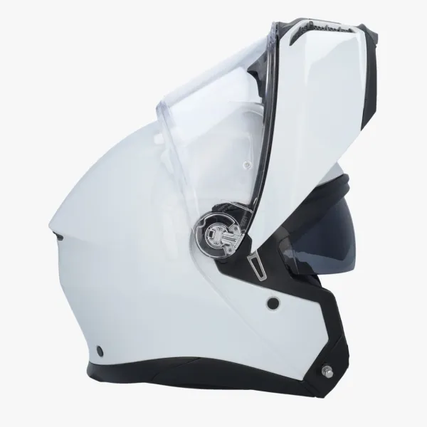 AGV Tourmodular Stelvio White 006> Systeemhelmen|Helmen Met Zonnevizier