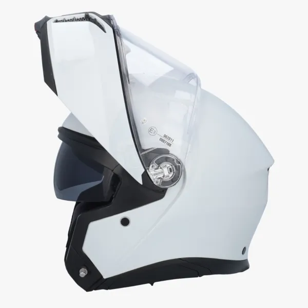 AGV Tourmodular Stelvio White 006> Systeemhelmen|Helmen Met Zonnevizier