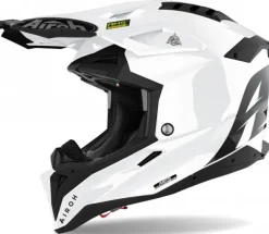 Airoh Aviator 3 White> Adventure Helmen|Crosshelmen