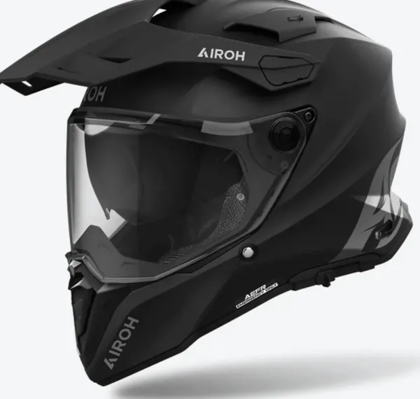 Airoh Commander 2 Flat Black> Adventure Helmen|Integraalhelmen