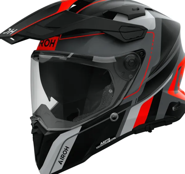 Airoh Commander 2 Skip Black/Orange 183> Adventure Helmen|Integraalhelmen