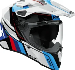 Airoh Commander 2 Skip White/Blue 253> Adventure Helmen|Integraalhelmen