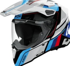 Airoh Commander 2 Skip White/Blue 253> Adventure Helmen|Integraalhelmen