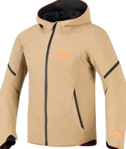 Alpinestars Aeroshell Wp Motorjas Dark Khaki Black Orange Fluo 8038><noscript><img width=