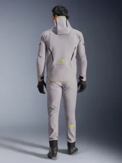 Alpinestars Aeroshell Wp Motorjas Mid Gray Yellow Fluo 9116> Motorjassen