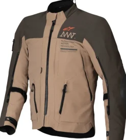 Alpinestars Amt-8 Stretch Drystar XF Motorjas Dark Brown/Dark Khaki 8018> Motorjassen