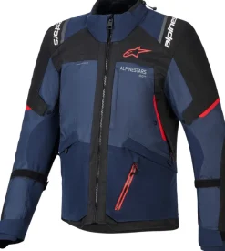 Alpinestars Andes V4 Drystar Motorjas Night Navy Mood Indigo Black 7243> Motorjassen