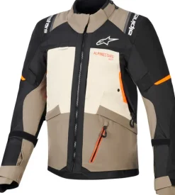 Alpinestars Andes V4 Drystar Motorjas Walnut Mastic Black 9272> Motorjassen
