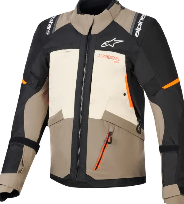 Alpinestars Andes V4 Drystar Motorjas Walnut Mastic Black 9272> Motorjassen