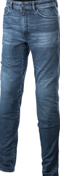 Alpinestars Argon Slim Fit Denim Motorjeans Mid Blue> Motorjeans