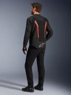 Alpinestars Ast V3 Air Motorjas Black/Dark Gray/Red Fluo><noscript><img width=