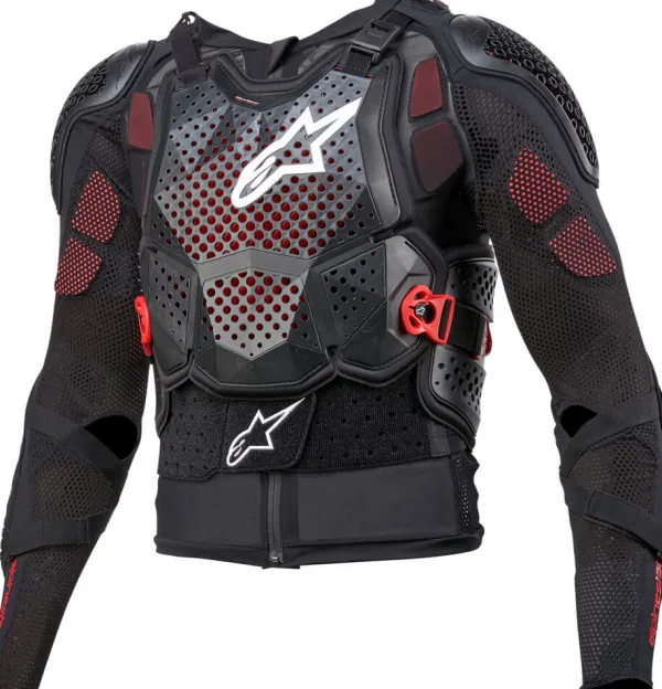Alpinestars Bionic Tech V3 Protection Jacket Black/White/Red 123> Protectievesten En Onderkleding