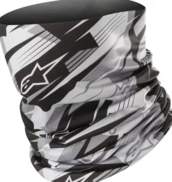 Alpinestars Blurred Neck Tube Black Anthracite 104> Nekwarmers En Windcollars