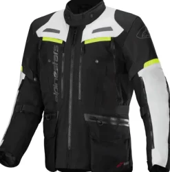 Alpinestars Bogota' Pro Drystar Motorjas Black/Ice Gray/Yellow Fluo 1381> Motorjassen