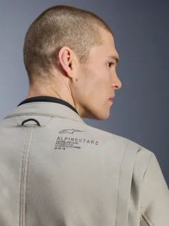 Alpinestars Borrego Drystar Motorjas Warm Gray> Motorjassen