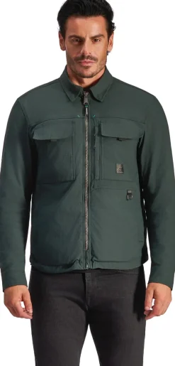 Alpinestars Bryon Wr Motorjas Dark/Emerald> Motorjassen