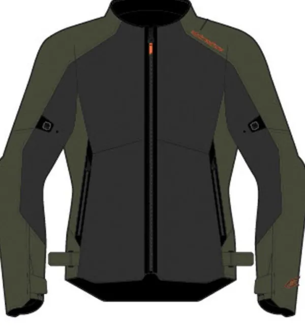 Alpinestars C-1 Air Motorjas Khaki 83> Motorjassen