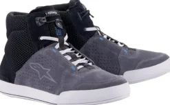 Alpinestars Chrome Air Shoes Black Cool Gray Blue 1247>Heren Heren Motorschoenen|Casual Motorschoenen