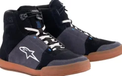Alpinestars Chrome Motorhoodie Black Asphalt Gum Blue 1172>Heren Heren Motorschoenen