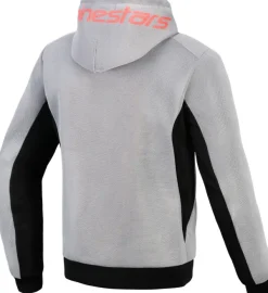 Alpinestars Chrome Superairflow Motorhoodie Black/Mid Gray/Red Fluo><noscript><img width=
