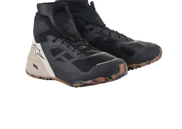Alpinestars CR-1 Shoes Black Light Brown 1280>Heren Heren Motorschoenen