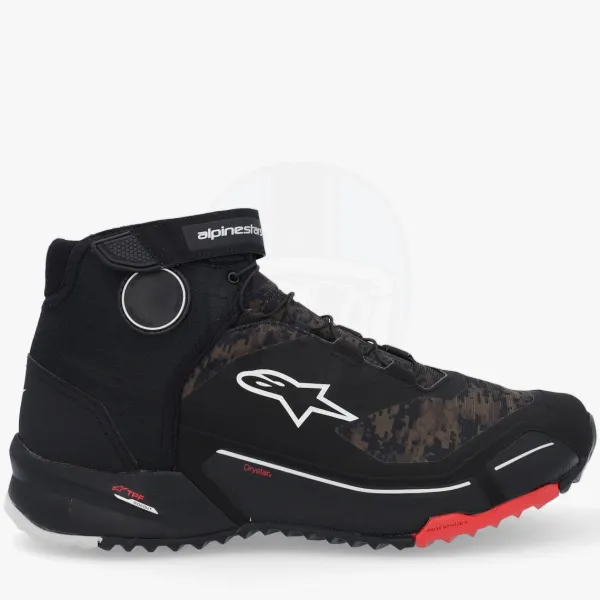 Alpinestars CR-X Drystar Riding Shoes Camo 993>Heren Heren Motorschoenen|Casual Motorschoenen